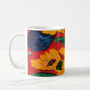 De Café caneca do girassol