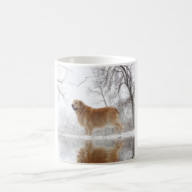 De Café Caneca do golden retriever (Centro)