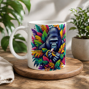 De Café Caneca do Gorila Incrivelmente Legal