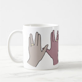 De Café Caneca do gráfico do amor do casamento do nerd do