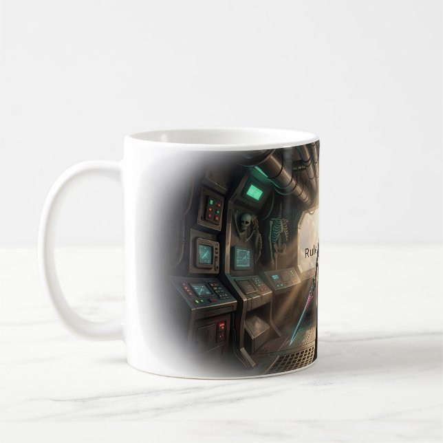 De Café Caneca do Guerreiro Gótico das Trevas (Esquerda)
