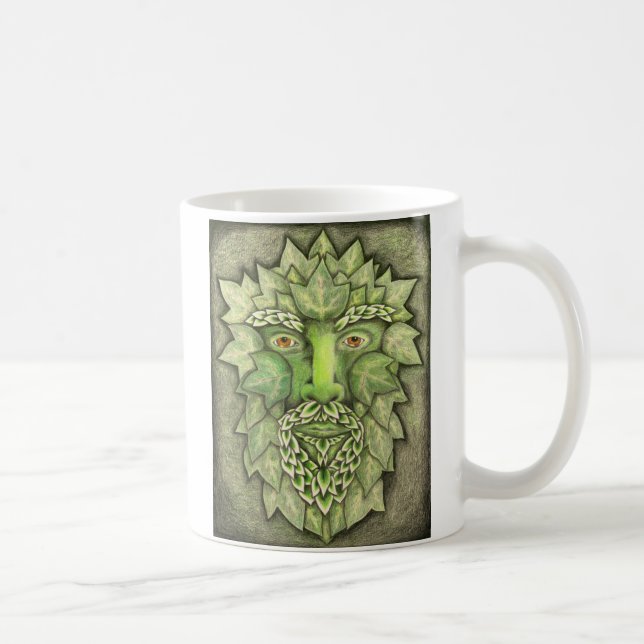 De Café Caneca do homem verde (Direita)