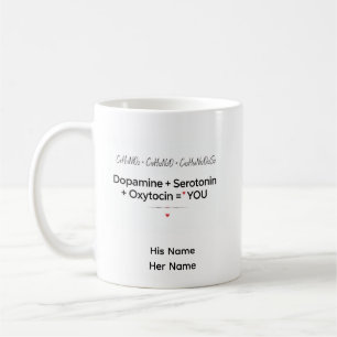 De Café Caneca do Hormônio do Amor Química Romântica