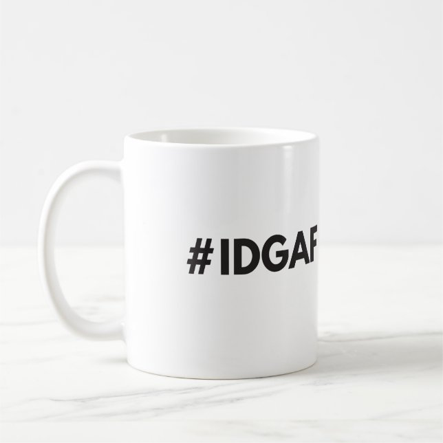 De Café Caneca do #IDGAF (Esquerda)