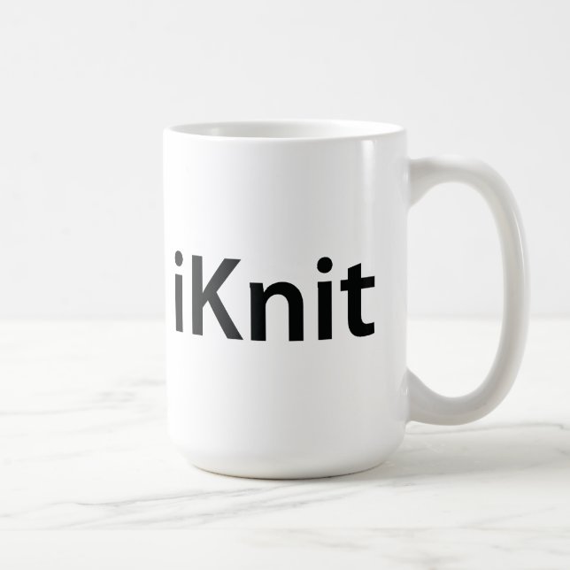 De Café caneca do iKnit (Direita)