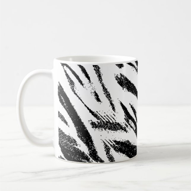 De Café Caneca do impressão da zebra (Esquerda)