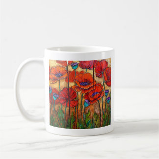 De Café Caneca do jardim da papoila