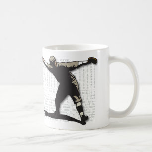 De Café Caneca do jarro do basebol do vintage