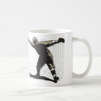 De Café Caneca do jarro do basebol do vintage