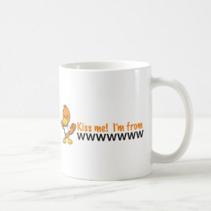 De Café caneca do kissme da ATT