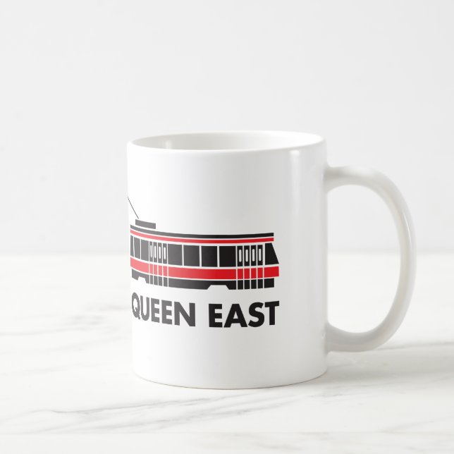 De Café Caneca do leste do eléctrico da rainha (Toronto) (Direita)