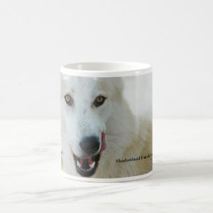 De Café Caneca do lobo branco