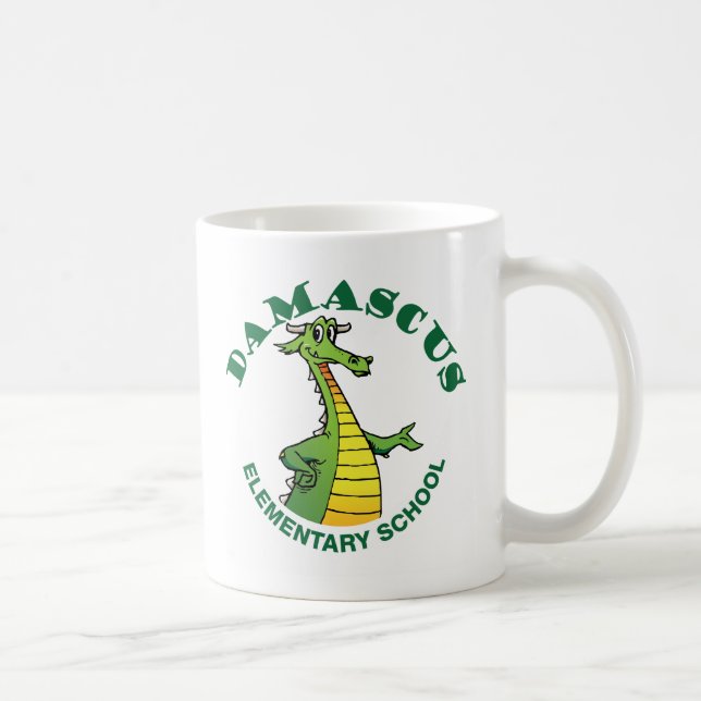 De Café Caneca do logotipo do DES (Direita)