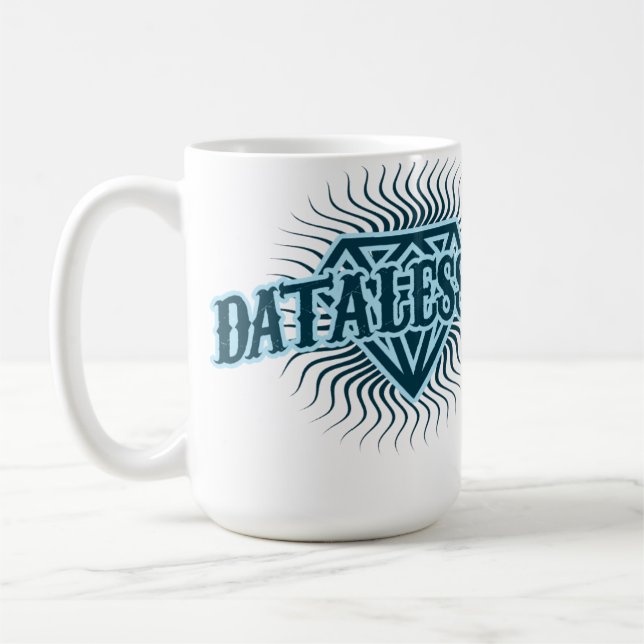 De Café Caneca do logotipo do diamante Dataless822 (Esquerda)
