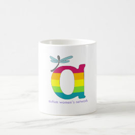 De Café Caneca do logotipo do orgulho do arco-íris da