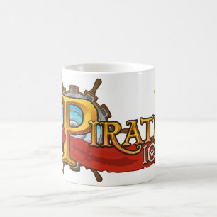 De Café Caneca do logotipo do pirata 101
