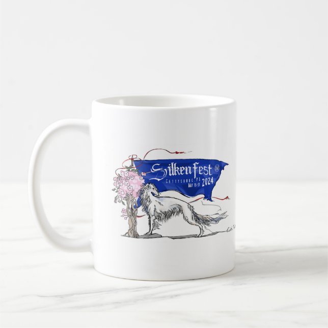 De Café Caneca do logotipo Silkenfest 2024 (Esquerda)