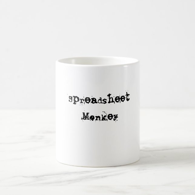 De Café Caneca do macaco da planilha (Centro)