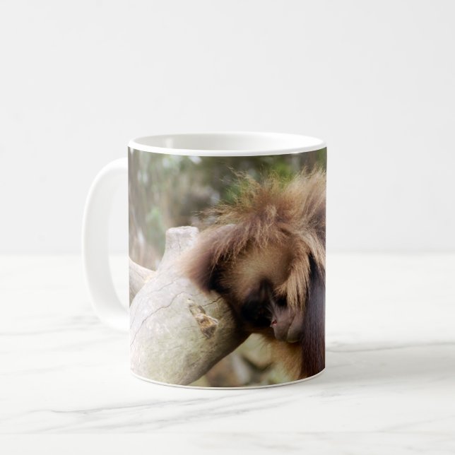De Café Caneca do Macaco Ocioso (Frente Esquerda)