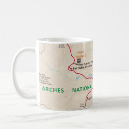 De Café Caneca do mapa dos arcos