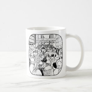 De Café Caneca do março Chicago das mulheres
