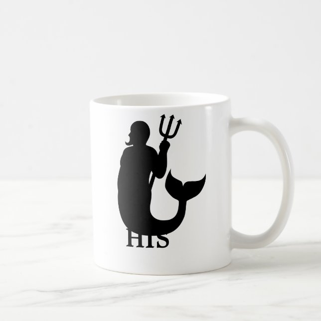 De Café caneca do merman (Direita)