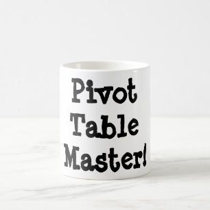 De Café Caneca do mestre da mesa do pivô!