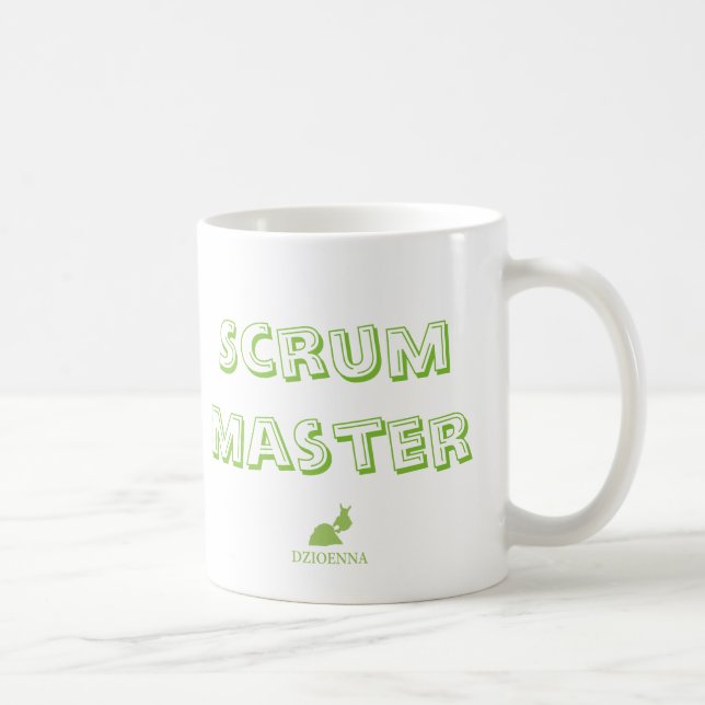 De Café Caneca do mestre do scrum do divertimento (Direita)