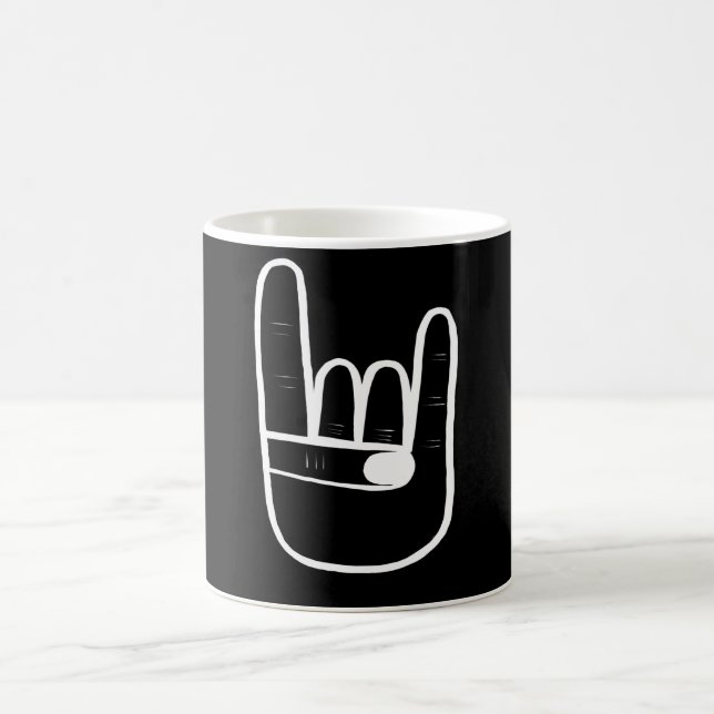 De Café Caneca do metal pesado dos chifres (Centro)
