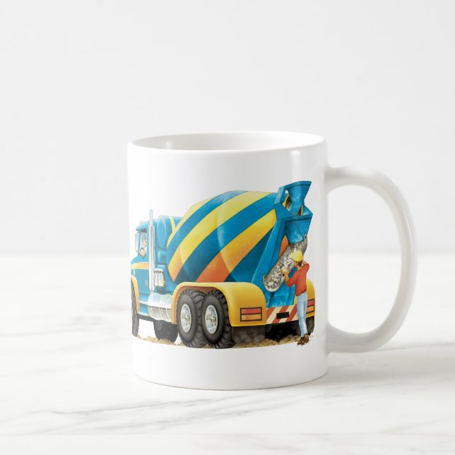 De Café Caneca do misturador concreto do caminhão da (Direita)