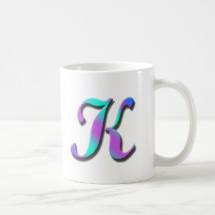 De Café Caneca do monograma K