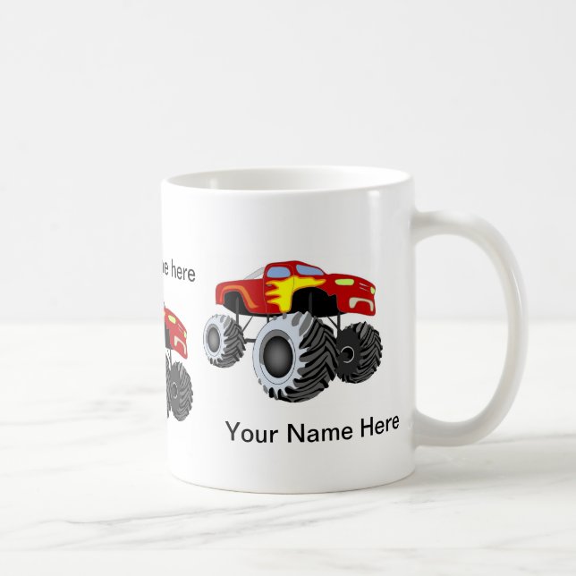 De Café Caneca do monster truck (Direita)