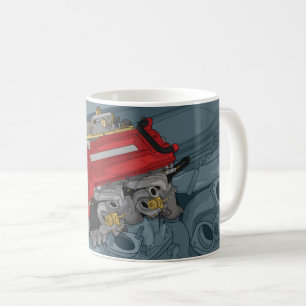 De Café Caneca do motor RB26