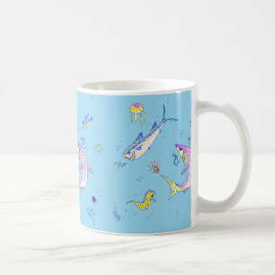 De Café Caneca do Mundo Subaquático