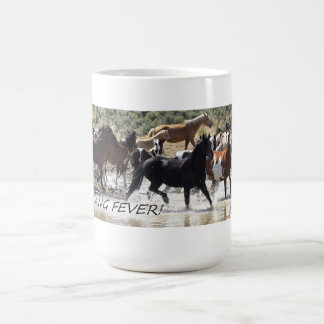 De Café Caneca do mustang com a banda do por do sol!