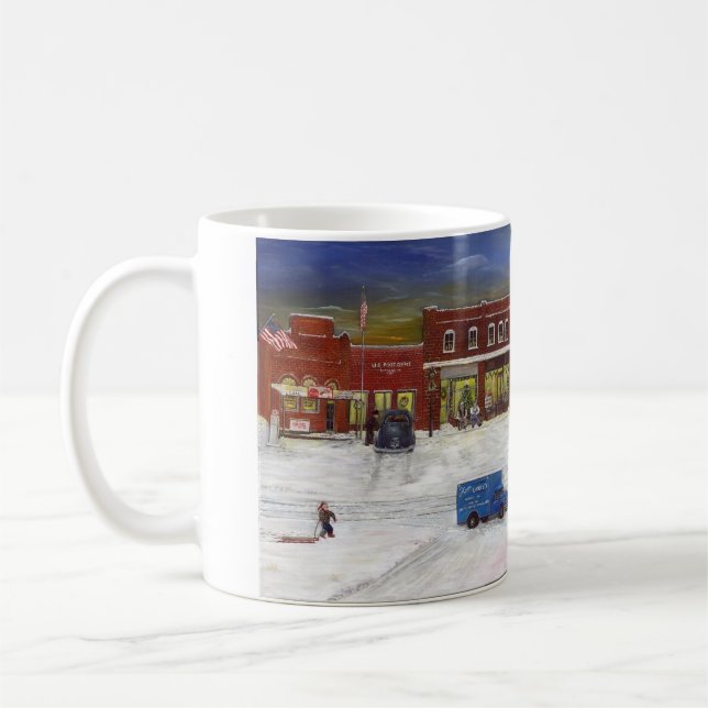 De Café Caneca do Natal da cidade natal (Esquerda)
