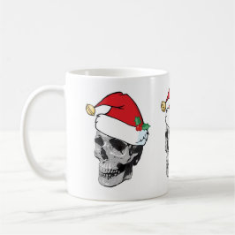 De Café Caneca do Natal do crânio do papai noel
