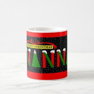 De Café caneca do Natal do nanna