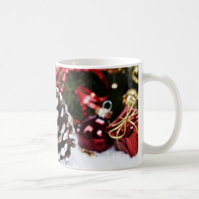 De Café Caneca do Natal do pinho (Direita)