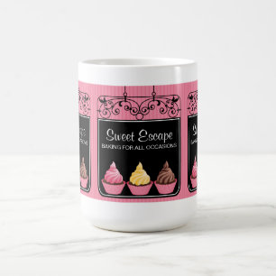De Café Caneca do negócio da padaria do cupcake