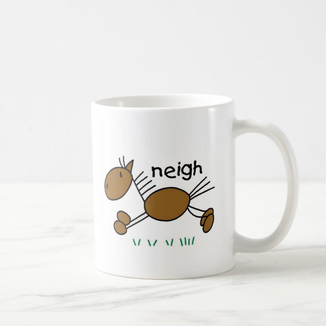 De Café Caneca do Neigh do cavalo (Direita)