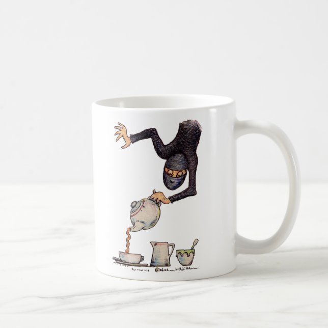 De Café caneca do ninja do chá do irkafirka (Direita)