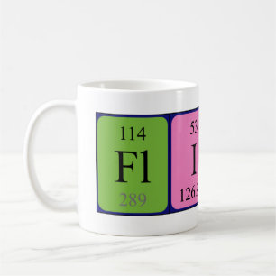De Café Caneca do nome da mesa periódica do sílex