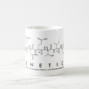 De Café Caneca do nome do peptide da genética