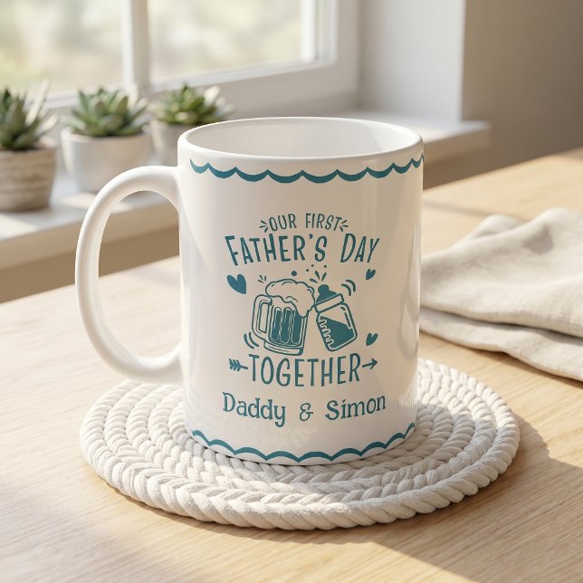 De Café Caneca do Nosso Primeiro Dia dos Pais Juntos (Criador carregado)