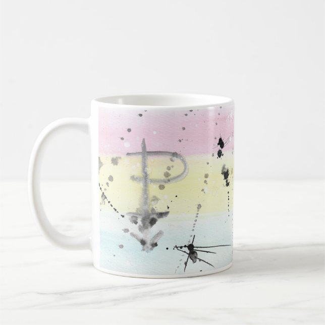 De Café caneca do Orgulho Pansexual (Esquerda)