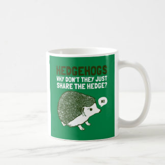 De Café Caneca do ouriço