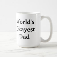 Caneca do pai do Okayest do mundo