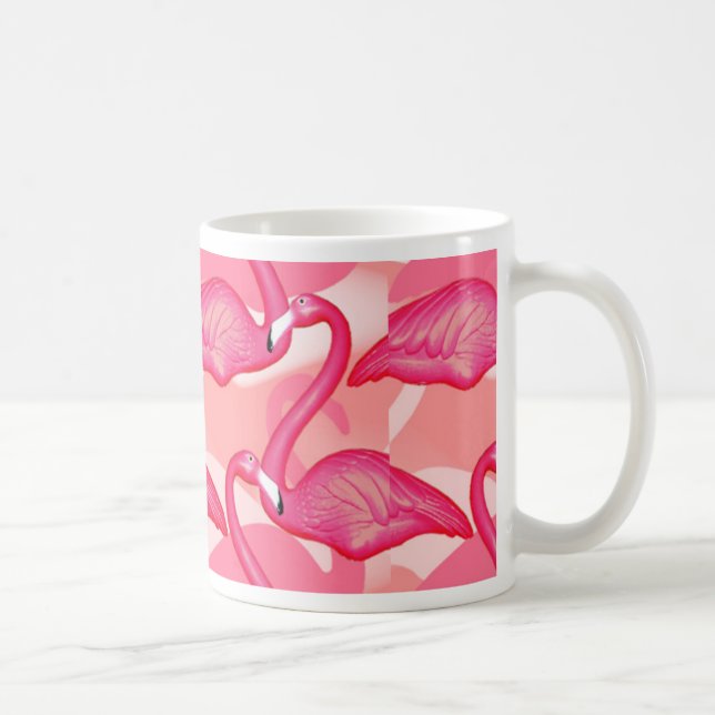 De Café caneca do pássaro do flamingo (Direita)