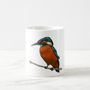 De Café Caneca do pássaro do martinho pescatore